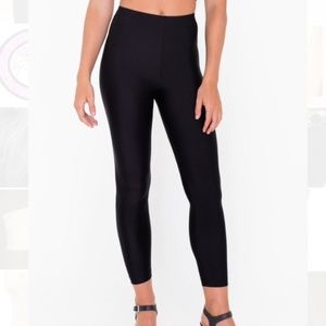 American Apparel Shiny Nylon Tricot Leggings